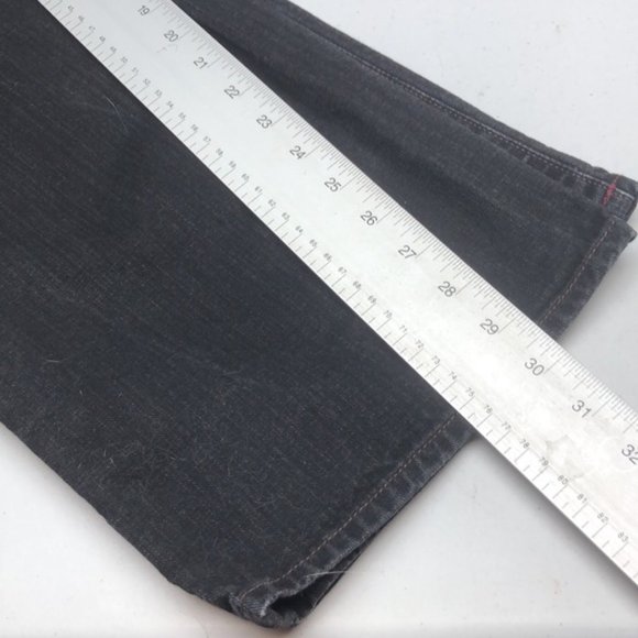 LIKE NEW MENS VINTAGE OLD NAVY STRAIGHT JEANS 36x30 ⭐️ - Picture 10 of 13